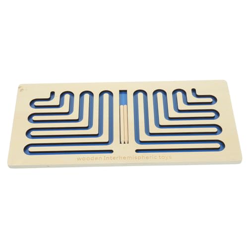 Vaguelly Interhemisphärisches Labyrinth Spielzeug für Kinder Pädagogisches Hand Auge Koordination Spielzeug Frühes Lernspielzeug zur Feinmotorik von Vaguelly