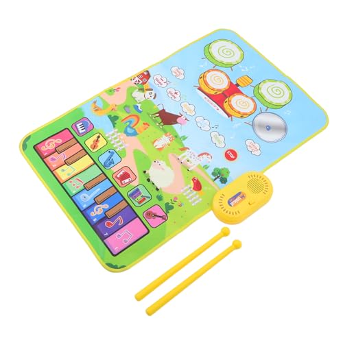Vaguelly 1 Satz Jazz-schlagzeugmatte Für Spielmatte Bodenklaviermatte 2-in-1-musikmatte Für Musikalisches Teppichklavier Musikalische Klavierdecke Tanzmatten Polyester Vaguelly 1 Satz Jazz-schlagzeugmatte Für Spielmatte Bodenklaviermatte 2-in-1-musikmatte Für Musikalisches Teppichklavier Musikalische Klavierdecke Tanzmatten Polyester von Vaguelly