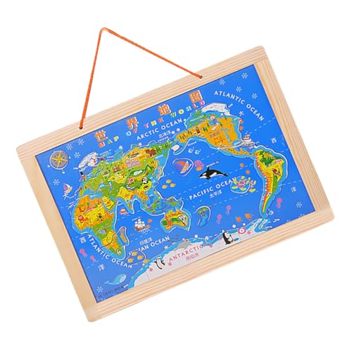 Vaguelly 1 Satz Kartenrätsel Puzzlematte Weltkarte Für Karte Von China Holzpuzzle Für Welträtsel Kinderkarte Weltkartenspielzeug Für Interaktive Weltkarte Hölzern Vaguelly 1 Satz Kartenrätsel Puzzlematte Weltkarte Für Karte Von China Holzpuzzle Für Welträtsel Kinderkarte Weltkartenspielzeug Für Interaktive Weltkarte Hölzern von Vaguelly