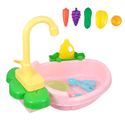 Vaguelly 1 Satz Kinderwaschbecken kinderküche Kitchen kinderentwicklung kindergeschirr Set küchengeräte besteckset spielsachen Schwimmbad Plastik Rosa Vaguelly 1 Satz Kinderwaschbecken kinderküche Kitchen kinderentwicklung kindergeschirr Set küchengeräte besteckset spielsachen Schwimmbad Plastik Rosa von Vaguelly