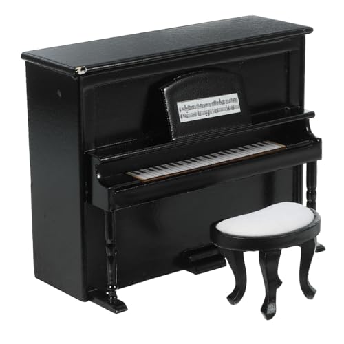 Vaguelly 1 Satz Klaviermodell Spielhaus Möbel Modell Klavier Mini-Klavier Mini- -Musikinstrument Miniaturen bastelzeug essstühle Klavier Puppenhaus Puppenhausmöbel Holz Black Vaguelly 1 Satz Klaviermodell Spielhaus Möbel Modell Klavier Mini-Klavier Mini- -Musikinstrument Miniaturen bastelzeug essstühle Klavier Puppenhaus Puppenhausmöbel Holz Black von Vaguelly