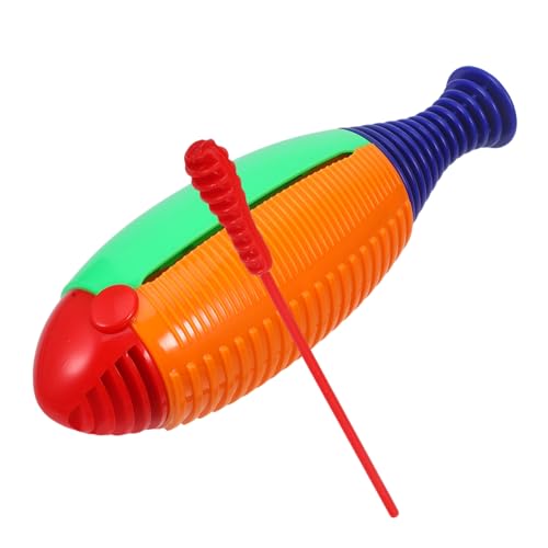 Vaguelly 1 Satz Kleines Percussion Instrument für Abs Block Instrument mit Rhythmusstock für Musikalische Früherziehung und Kreative Entwicklung von Vaguelly