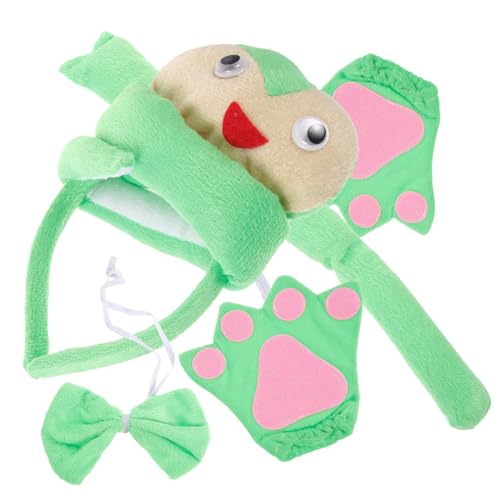 Vaguelly 1 Satz Kostümzubehör Set für Süßes Schlangen Kopfband mit Ohren Handschuhen und für Themenpartys und Halloween Niedliche Tier Verkleidung für Jungen und Mädchen Vaguelly 1 Satz Kostümzubehör Set für Süßes Schlangen Kopfband mit Ohren Handschuhen und für Themenpartys und Halloween Niedliche Tier Verkleidung für Jungen und Mädchen von Vaguelly