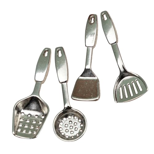 Vaguelly 1 Satz Küchenutensilien Für Kleine Häuser Lustiges Für Mini- - Mini-küchenmöbel Geben Vor, Zu Sein Küchenminiaturen Silver Legierung von Vaguelly