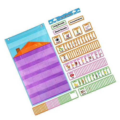 Vaguelly 1 Satz Lehrmittel Für Die Englische Grammatik -taschenkarte Unterrichtskarten Kompakte Taschenkarte Tragbare Taschenkarte Praktische Taschenkarte Lernkarten Colorful Papier von Vaguelly