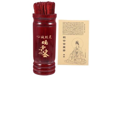 Vaguelly 1 Satz Container die chinesen glückstasse lustiges glucksbringer Wahrsagestäbe Wahrsagespiel-Requisite chinesische Weissagungsversorgung Holzstäbchen hölzern von Vaguelly