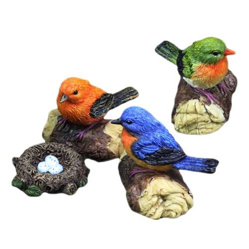 Vaguelly 1satz Resin Vögeln Realistische Dekoration Für Garten Und Mikro-landschaften Miniatur Vogel Figuren Für Heim Und Gartendekoration Lebendige Farben Und Details Vaguelly 1satz Resin Vögeln Realistische Dekoration Für Garten Und Mikro-landschaften Miniatur Vogel Figuren Für Heim Und Gartendekoration Lebendige Farben Und Details von Vaguelly