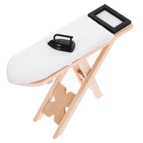 Vaguelly 1 Satz Mini-Bügeltisch Miniatur-Picknicktisch Miniatur-Puppenhauszubehör Puppenstubentisch für kinderspielzeug Eisentischset Tischdeko aus Eisen Holz Vaguelly 1 Satz Mini-Bügeltisch Miniatur-Picknicktisch Miniatur-Puppenhauszubehör Puppenstubentisch für kinderspielzeug Eisentischset Tischdeko aus Eisen Holz von Vaguelly