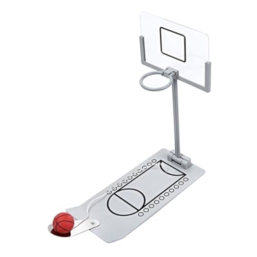 Vaguelly 1 Satz Mini Finger Basketballmaschine Kreatives Tischspielzeug für Faltbare Basketballspielmaschine für Drinnen und Draußen Silbern für Harmonisches mit Freunden Vaguelly 1 Satz Mini Finger Basketballmaschine Kreatives Tischspielzeug für Faltbare Basketballspielmaschine für Drinnen und Draußen Silbern für Harmonisches mit Freunden von Vaguelly