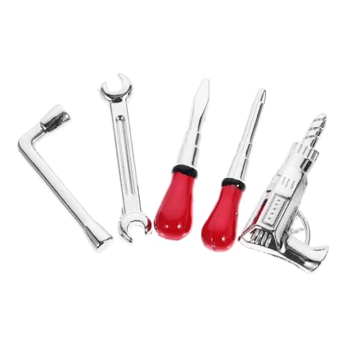 Vaguelly 1 Satz Mini-Hausreparaturwerkzeuge puppenhaus zubehör Mini-Werkzeuge Reparaturwerkzeuge Mini Mini- -Tool Mini House Accessory Simulations-Reparatur-Tool Eisen von Vaguelly