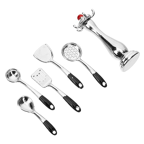 Vaguelly 1 Satz Mini -Küchenwaren -Set Mini-Küchenwerkzeug Mini-Küchengeschirr-Modell Puppenhaus Küchenutensilien Miniatur-Küchenutensilien-Modell Mini-Küchendekoration Metall Vaguelly 1 Satz Mini -Küchenwaren -Set Mini-Küchenwerkzeug Mini-Küchengeschirr-Modell Puppenhaus Küchenutensilien Miniatur-Küchenutensilien-Modell Mini-Küchendekoration Metall von Vaguelly