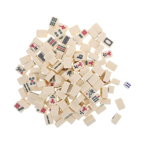 Vaguelly 1 Satz Mini Mahjong Set für Reisen Tragbares Chinesisches Mahjongspiel für Kleine Räume und Familie für Unterwegs und Freizeitaktivitäten Vaguelly 1 Satz Mini Mahjong Set für Reisen Tragbares Chinesisches Mahjongspiel für Kleine Räume und Familie für Unterwegs und Freizeitaktivitäten von Vaguelly