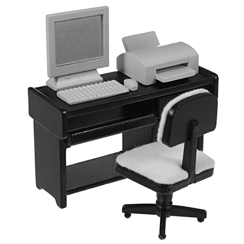 Vaguelly Miniatur-bürotisch- Und Stuhlset Aus Holz Maßstab 112 Puppenhauszubehör Für Bastelprojekte Und Kreatives Spielen Vaguelly Miniatur-bürotisch- Und Stuhlset Aus Holz Maßstab 112 Puppenhauszubehör Für Bastelprojekte Und Kreatives Spielen von Vaguelly