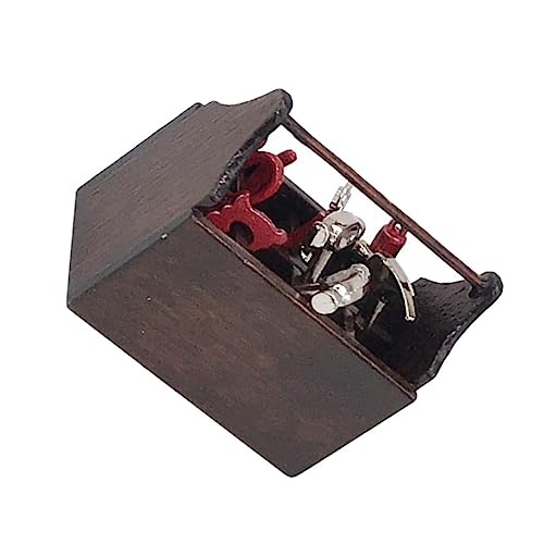 Vaguelly 1 Satz Mini-Werkzeugkasten Mikro Mini-Gartenbauwerkzeug Mini- Werkzeug für Modellbau puppenhausmöbel Set Miniatur-Outdoor-Tools Mini-Outdoor-Arbeitsgerät Birke Brown Vaguelly 1 Satz Mini-Werkzeugkasten Mikro Mini-Gartenbauwerkzeug Mini- Werkzeug für Modellbau puppenhausmöbel Set Miniatur-Outdoor-Tools Mini-Outdoor-Arbeitsgerät Birke Brown von Vaguelly