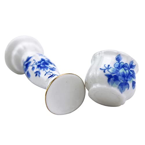 Vaguelly Set Mit Mini-vasenmodellen Mit Römischen Säulen Für Puppenhäuser Miniatur-szenendekoration Keramik Bezaubernder Miniatur-blumentopf Basteln Vaguelly Set Mit Mini-vasenmodellen Mit Römischen Säulen Für Puppenhäuser Miniatur-szenendekoration Keramik Bezaubernder Miniatur-blumentopf Basteln von Vaguelly