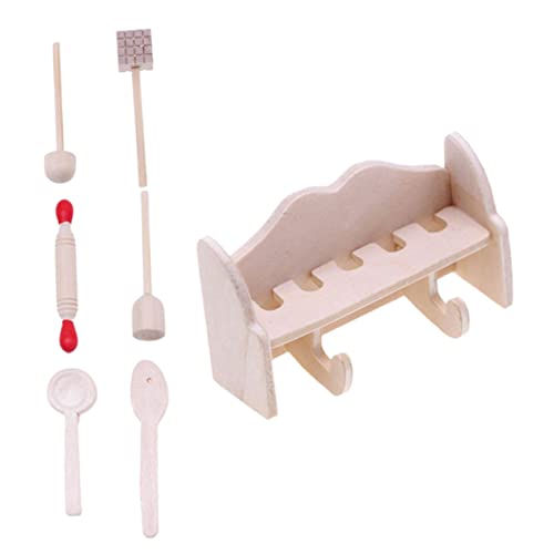 Vaguelly 1 Satz Miniatur Küchenmodell aus Holz Realistische Deko für Puppenhäuser Perfektes Zubehör für Miniatur und DIY Projekte für Enthusiasten Vaguelly 1 Satz Miniatur Küchenmodell aus Holz Realistische Deko für Puppenhäuser Perfektes Zubehör für Miniatur und DIY Projekte für Enthusiasten von Vaguelly