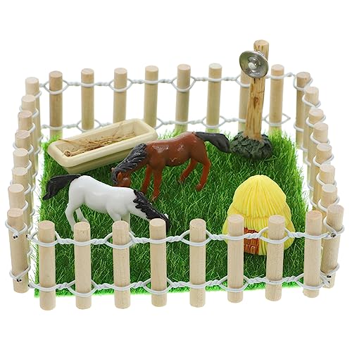 Vaguelly 1 Satz Miniatur Set aus Realistisches Modell für Puppenhaus Microlandschaft Zaun und Figuren Dekoration für Miniaturlandschaften Vaguelly 1 Satz Miniatur Set aus Realistisches Modell für Puppenhaus Microlandschaft Zaun und Figuren Dekoration für Miniaturlandschaften von Vaguelly