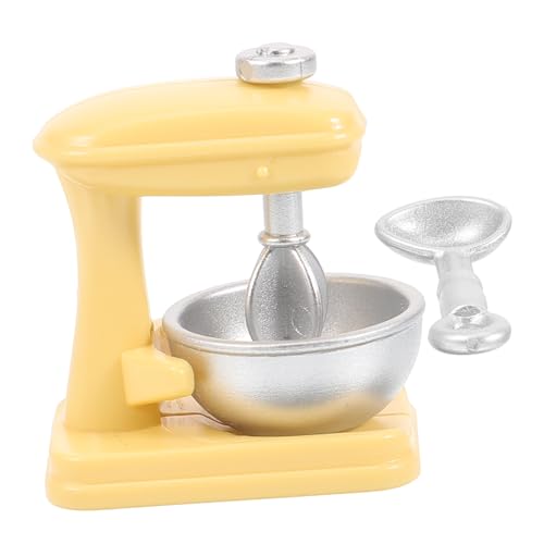Vaguelly 1 Satz Miniaturfigur Als Heimdekoration Miniaturmixer Puppenhaus-Mixer Simulation Mini- Kleiner Küchenmixer Wohnaccessoire Kaffeemaschine Abs von Vaguelly