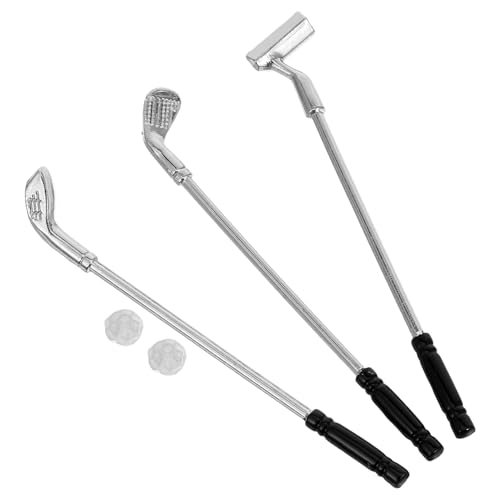 Vaguelly 1 Satz Minigolf Simulator Miniatur Golfen Golfbälle Spiele Spielzeughaus Dekoration Einzigartige Dekoration Puppenhauszubehör Kleiner Golfclub Mini-Hausschmuck Legierung Black Vaguelly 1 Satz Minigolf Simulator Miniatur Golfen Golfbälle Spiele Spielzeughaus Dekoration Einzigartige Dekoration Puppenhauszubehör Kleiner Golfclub Mini-Hausschmuck Legierung Black von Vaguelly