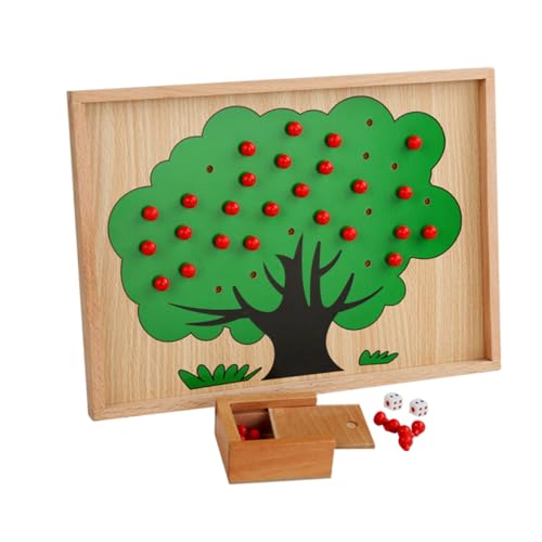 Vaguelly 1Satz Montessori Holzspielzeug Äpfel Baum Spielzeug für Kleinkinder Zählen und Digitale Zuordnung Lernspielzeug für Junge Mädchen Mathe Lernspielzeug für Vorschule Vaguelly 1Satz Montessori Holzspielzeug Äpfel Baum Spielzeug für Kleinkinder Zählen und Digitale Zuordnung Lernspielzeug für Junge Mädchen Mathe Lernspielzeug für Vorschule von Vaguelly