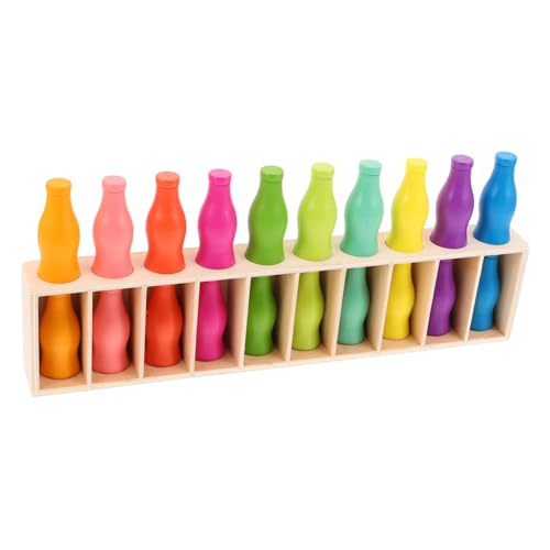 Vaguelly 1 Satz Montessori Holzspielzeug zur Farbanpassung Farbensortierung für Kleinkinder Sensorisches Lernspielzeug Hand Augen Koordination und Gedächtnisfähigkeiten Vaguelly 1 Satz Montessori Holzspielzeug zur Farbanpassung Farbensortierung für Kleinkinder Sensorisches Lernspielzeug Hand Augen Koordination und Gedächtnisfähigkeiten von Vaguelly