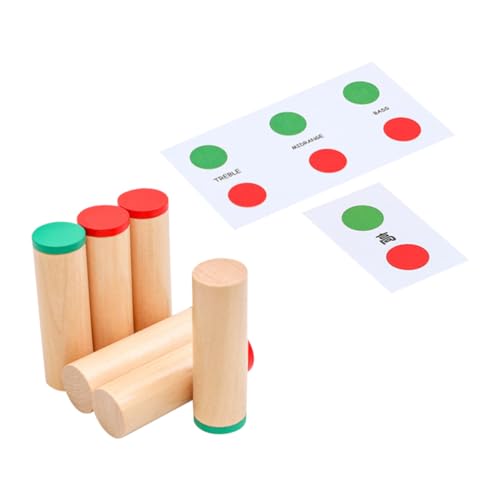 Vaguelly 1 Satz Montessori Lehrmittel für kinderspielzeug Soziale Fähigkeiten Klangrohre Toys Interaktives Familienspielzeug pädagogisches hölzern Vaguelly 1 Satz Montessori Lehrmittel für kinderspielzeug Soziale Fähigkeiten Klangrohre Toys Interaktives Familienspielzeug pädagogisches hölzern von Vaguelly