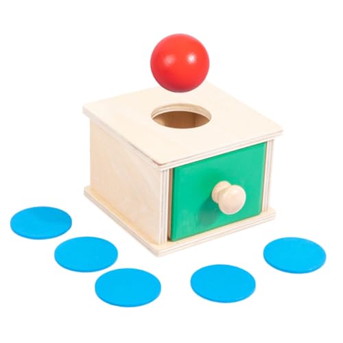 Vaguelly 1 Satz Münzbox aufklärung Toys Educational Toys Kreatives Lernspiel Kinderspielzeug Ballspielzeug für Kleinkinder für Babys 0-6 Monate Holz Vaguelly 1 Satz Münzbox aufklärung Toys Educational Toys Kreatives Lernspiel Kinderspielzeug Ballspielzeug für Kleinkinder für Babys 0-6 Monate Holz von Vaguelly