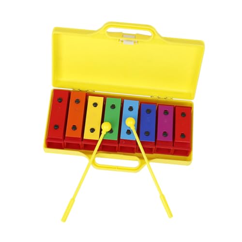 Vaguelly 1 Satz Note Xylophon für Tragbares Musikspielzeug mit Schlägel Sicheres und Hautfreundliches Design für Musikalische Früherziehung Fördert Fingerfertigkeit und Hand Auge Vaguelly 1 Satz Note Xylophon für Tragbares Musikspielzeug mit Schlägel Sicheres und Hautfreundliches Design für Musikalische Früherziehung Fördert Fingerfertigkeit und Hand Auge von Vaguelly