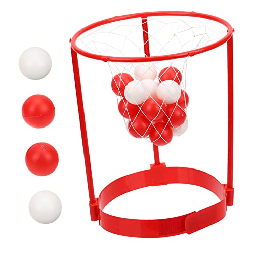 Vaguelly 1 Satz Overhead-Schuss kinderspielzeug interaktives Toys for Indoor- Spiele Schwimmbad Basketball Stirnband Wurf-Fang-Spiel trainieren Plastik rot von Vaguelly