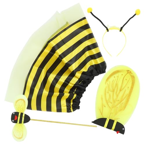 Vaguelly 1 Satz Partykostüm Bienenkostüm für Mädchen Bienenstab für Mädchen Bienen-Cosplay-Zubehör Biene Bühnenkostüm Bienen-Cosplay-Kostüm-Requisiten Eisendraht Yellow Vaguelly 1 Satz Partykostüm Bienenkostüm für Mädchen Bienenstab für Mädchen Bienen-Cosplay-Zubehör Biene Bühnenkostüm Bienen-Cosplay-Kostüm-Requisiten Eisendraht Yellow von Vaguelly