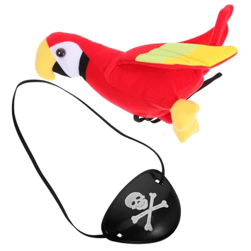 Vaguelly Realistische Piratenpapagei-Requisite Plüsch-schultervogel Für Cosplay Halloween Und Geburtstagspartys Vaguelly Realistische Piratenpapagei-Requisite Plüsch-schultervogel Für Cosplay Halloween Und Geburtstagspartys von Vaguelly