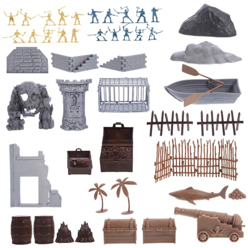 Vaguelly 1 Satz Piratenfiguren Set Teiliges Sandkasten für Rollenspiele und Kreative Gestaltung Langlebig und Sicher für Stundenlangen Spaß Vaguelly 1 Satz Piratenfiguren Set Teiliges Sandkasten für Rollenspiele und Kreative Gestaltung Langlebig und Sicher für Stundenlangen Spaß von Vaguelly