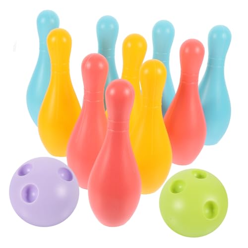 Vaguelly 1 Satz Plastik Bowling Spielzeugset für Kegelspiel mit Flaschen und Bällen Fördert Motorische Fähigkeiten und Hand Augen Koordination Indoor Outdoor Spaß für Ganze Familie Vaguelly 1 Satz Plastik Bowling Spielzeugset für Kegelspiel mit Flaschen und Bällen Fördert Motorische Fähigkeiten und Hand Augen Koordination Indoor Outdoor Spaß für Ganze Familie von Vaguelly