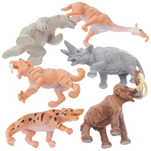 Vaguelly 1 Satz Prähistorische Tiere Modellset von Simulation Figuren für Spielzeuge für Frühe Erziehung Dekoration für Schreibtische und Rollenspiele Vaguelly 1 Satz Prähistorische Tiere Modellset von Simulation Figuren für Spielzeuge für Frühe Erziehung Dekoration für Schreibtische und Rollenspiele von Vaguelly