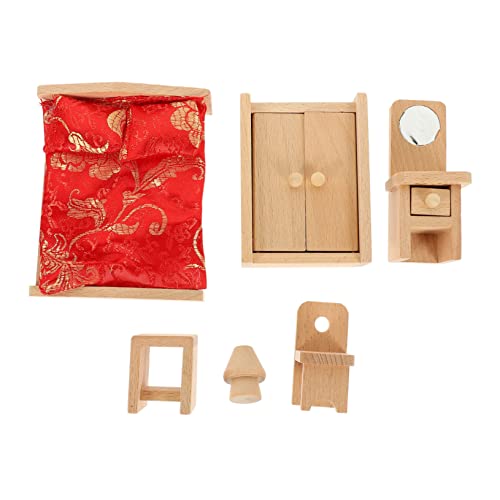 Vaguelly 1 Satz Puppenhaus-Modell Über Dem Bettdekor Mini-Stuhl-Modell Puppenhaus-Schlafzimmer Miniaturdekoration Puppenhausmöbel Miniatur Nachttisch Puppenstubenmöbel Baumwolle Vaguelly 1 Satz Puppenhaus-Modell Über Dem Bettdekor Mini-Stuhl-Modell Puppenhaus-Schlafzimmer Miniaturdekoration Puppenhausmöbel Miniatur Nachttisch Puppenstubenmöbel Baumwolle von Vaguelly