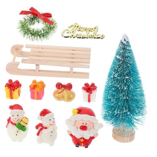 Vaguelly 1 Satz Puppenhaus Teiliges DIY Zubehör für Weihnachten Miniaturen für Festliche Dekoration und Kreative Projekte von Vaguelly