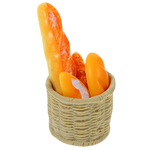 Vaguelly Mini Brotkorb Miniatur Lebensmittel Spielzeug Harz Handwerk Puppenhaus Mini Ornament Vaguelly Mini Brotkorb Miniatur Lebensmittel Spielzeug Harz Handwerk Puppenhaus Mini Ornament von Vaguelly