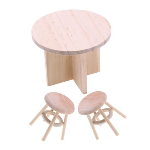 Vaguelly 1 Satz Puppenhausmöbel Kleine Puppenstubenmöbel Puppenhaus-küche Mini-stühle Mini-Tisch Mini-Stuhl Puppenstubentisch Und -Stuhl Puppenstubenstuhl Und Tisch Essstühle Hölzern Beige Vaguelly 1 Satz Puppenhausmöbel Kleine Puppenstubenmöbel Puppenhaus-küche Mini-stühle Mini-Tisch Mini-Stuhl Puppenstubentisch Und -Stuhl Puppenstubenstuhl Und Tisch Essstühle Hölzern Beige von Vaguelly