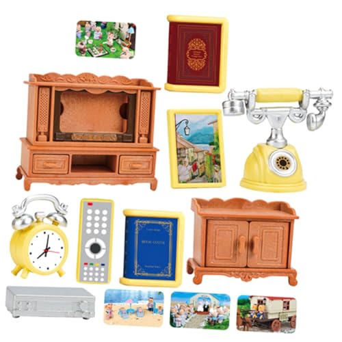 Vaguelly 1 Satz Puppenhausmöbel Miniatur Klein Kinderspielzeugzimmerdekoration Mini-Fernseher Möbelmodell Für Puppenhaus Puppenhaus-puppenmöbel Mini Möbel Orange Plastik Vaguelly 1 Satz Puppenhausmöbel Miniatur Klein Kinderspielzeugzimmerdekoration Mini-Fernseher Möbelmodell Für Puppenhaus Puppenhaus-puppenmöbel Mini Möbel Orange Plastik von Vaguelly