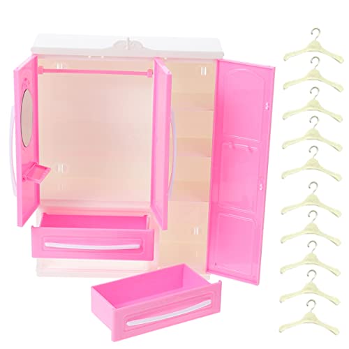 Vaguelly 1 Satz Puppenkleiderschrank Puppenkleidungsinhaber Puppenhäuser für kinderspielzeug puppenhaus zubehör kleiderständer Schrank für Puppen Puppenaufhänger für Puppen Vaguelly 1 Satz Puppenkleiderschrank Puppenkleidungsinhaber Puppenhäuser für kinderspielzeug puppenhaus zubehör kleiderständer Schrank für Puppen Puppenaufhänger für Puppen von Vaguelly
