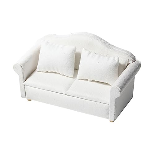 Vaguelly 1 Satz Puppenstubensofa für kinderspielzeug puppenstubenmöbel kinderknallzeug Mini-Perlen Farblampendekoration Mini-Puppenhausmöbel Puppenhaus Möbel Sofa Holz Weiß Vaguelly 1 Satz Puppenstubensofa für kinderspielzeug puppenstubenmöbel kinderknallzeug Mini-Perlen Farblampendekoration Mini-Puppenhausmöbel Puppenhaus Möbel Sofa Holz Weiß von Vaguelly