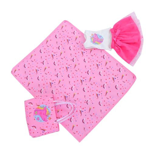 Vaguelly 1 Satz Puppenzubehör Puppenkleidung Puppen Set Zoll Puppen Puppenaccessoires Mini-Puppen Kleinkind Puppen Zubehör für Puppenkostüme Puppe verkleiden Zubehör Stoff Rosa Vaguelly 1 Satz Puppenzubehör Puppenkleidung Puppen Set Zoll Puppen Puppenaccessoires Mini-Puppen Kleinkind Puppen Zubehör für Puppenkostüme Puppe verkleiden Zubehör Stoff Rosa von Vaguelly