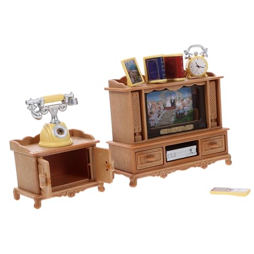 Vaguelly 1 Satz Realistische Wohnzimmer Dekoration Hochwertige Miniaturmöbel für Kreative Puppenhausgestaltung für DIY Projekte und Vaguelly 1 Satz Realistische Wohnzimmer Dekoration Hochwertige Miniaturmöbel für Kreative Puppenhausgestaltung für DIY Projekte und von Vaguelly