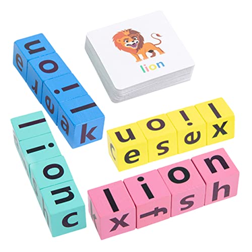 Vaguelly 1 Satz Rechtschreibspiele interaktives Children Toys kinderspielzeuge Vorschulspielzeug Holzspielzeug für Kleinkinder Bildungsspielzeug Kleinkind rätsel Vaguelly 1 Satz Rechtschreibspiele interaktives Children Toys kinderspielzeuge Vorschulspielzeug Holzspielzeug für Kleinkinder Bildungsspielzeug Kleinkind rätsel von Vaguelly