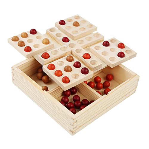 Vaguelly 1 Satz Rotierendes Brettspiel Multifunktionales Strategiespiel für Familien und Freunde für Interaktive Spielabende und Kreative Denkspiele von Vaguelly
