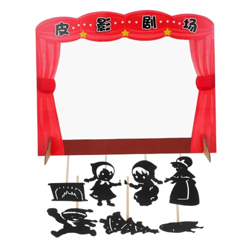 Vaguelly 1 Satz Schattenpuppenspiel für interaktives Klassische Bausätze Schachbrett-Schattenpuppen Interaktive Familienspiele kreative Puppenspiele Papier Vaguelly 1 Satz Schattenpuppenspiel für interaktives Klassische Bausätze Schachbrett-Schattenpuppen Interaktive Familienspiele kreative Puppenspiele Papier von Vaguelly