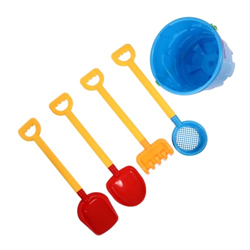 Vaguelly Spielhaus-strandspielzeug-Set Schaufel Sandwerkzeuge Großes 5-teiliges Kinder-strandset Für Fantasievolles Spielen Zufällige Farbe von Vaguelly