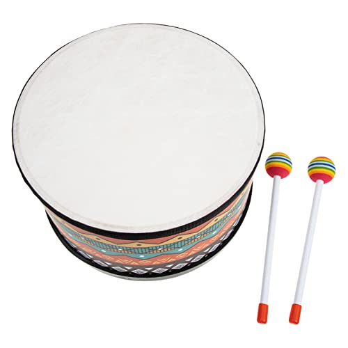 Vaguelly 1 Satz Schlaginstrument für Schlagzeug für Kleinkinder 1-3 kleine Trommel für kinderinstrumente musikinstrumente Kindertrommel Orff-Trommel Holz von Vaguelly