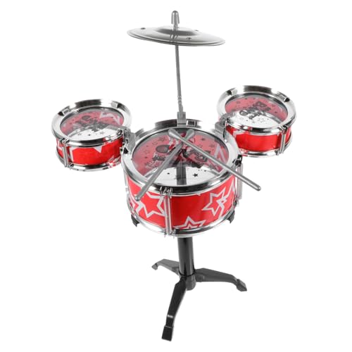 Vaguelly 1 Satz Schlagzeug für kinderinstrumente musikinstrumente für Kleinkind Trommelspielzeug Musikspielzeug für ABS umweltfreundlicher Kunststoff rot Vaguelly 1 Satz Schlagzeug für kinderinstrumente musikinstrumente für Kleinkind Trommelspielzeug Musikspielzeug für ABS umweltfreundlicher Kunststoff rot von Vaguelly