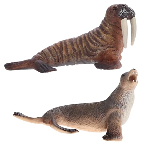 Vaguelly 1 Satz Seelöwen-walross- Meerestierfigur Kleines Meerestiermodell Meerestierverzierung Simulation Meerestiermodell Gefälschte Meerestiere Schmücken Tiermodelldekor Plastik Vaguelly 1 Satz Seelöwen-walross- Meerestierfigur Kleines Meerestiermodell Meerestierverzierung Simulation Meerestiermodell Gefälschte Meerestiere Schmücken Tiermodelldekor Plastik von Vaguelly
